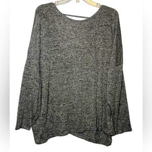 Cherish‎ Heather Keyhole Back Knit Top Sz M